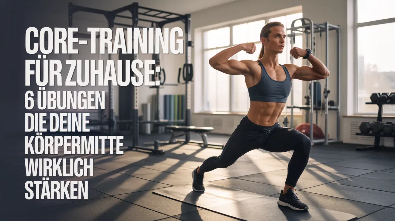 Core-Training für zuhause: 6 Übungen, die deine Körpermitte wirklich stärken