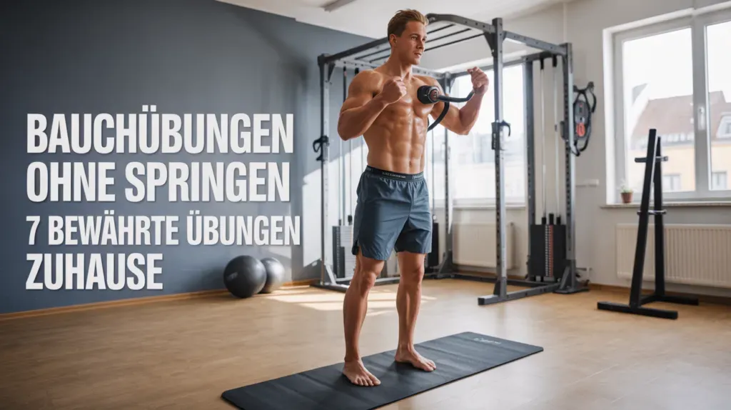 Bauchübungen ohne Springen: 7 bewährte Übungen für zuhause