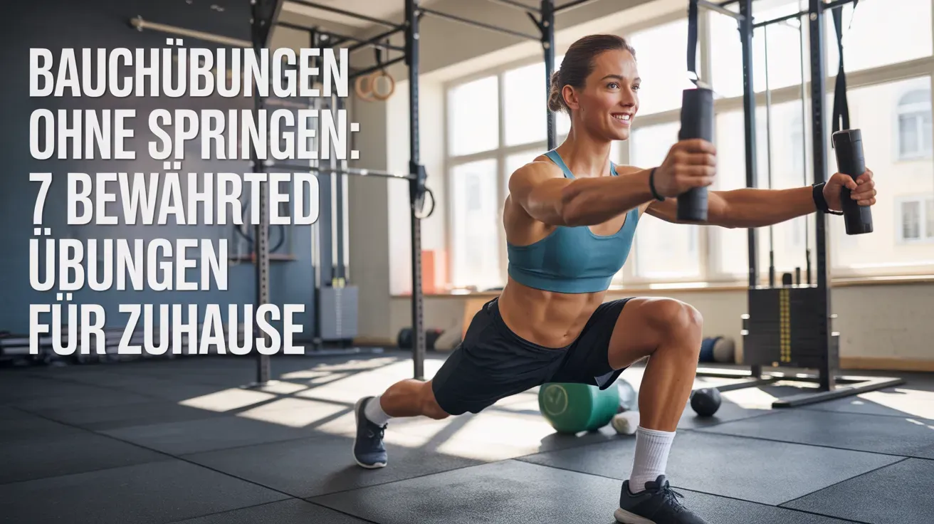 Bauchübungen ohne Springen: 7 bewährte Übungen für zuhause
