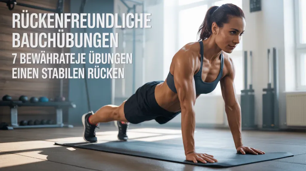 Rückenfreundliche Bauchübungen: 7 bewährte Übungen für einen stabilen Rücken