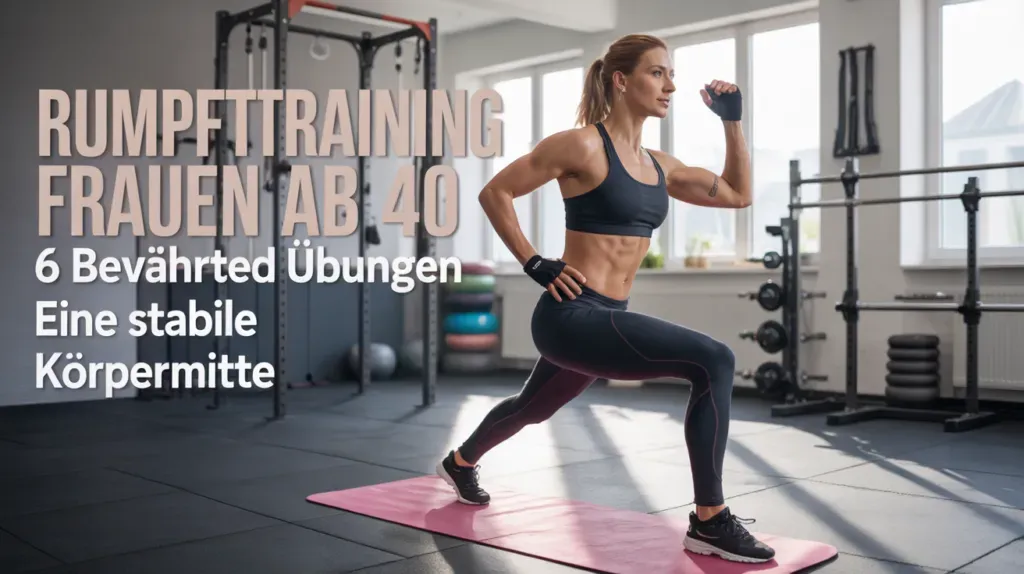 Rumpftraining für Frauen ab 40: 6 bewährte Übungen für eine stabile Körpermitte