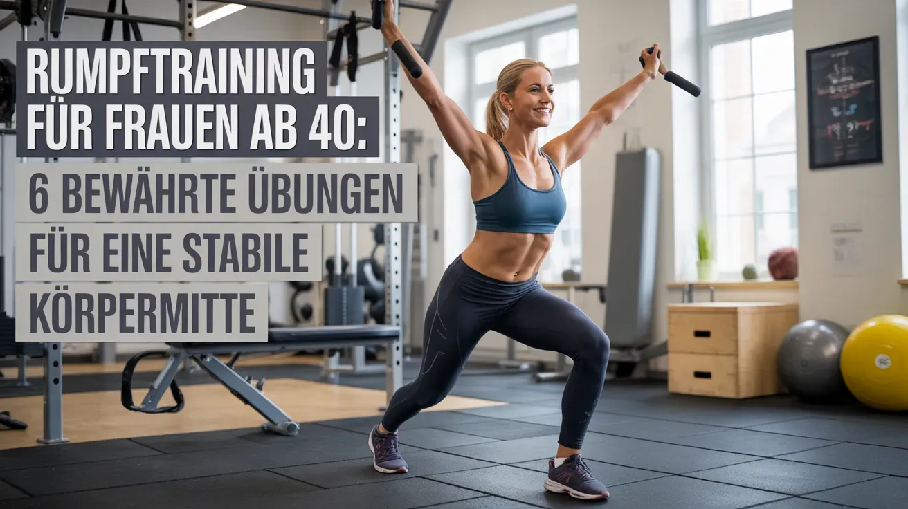 Rumpftraining für Frauen ab 40: 6 bewährte Übungen für eine stabile Körpermitte